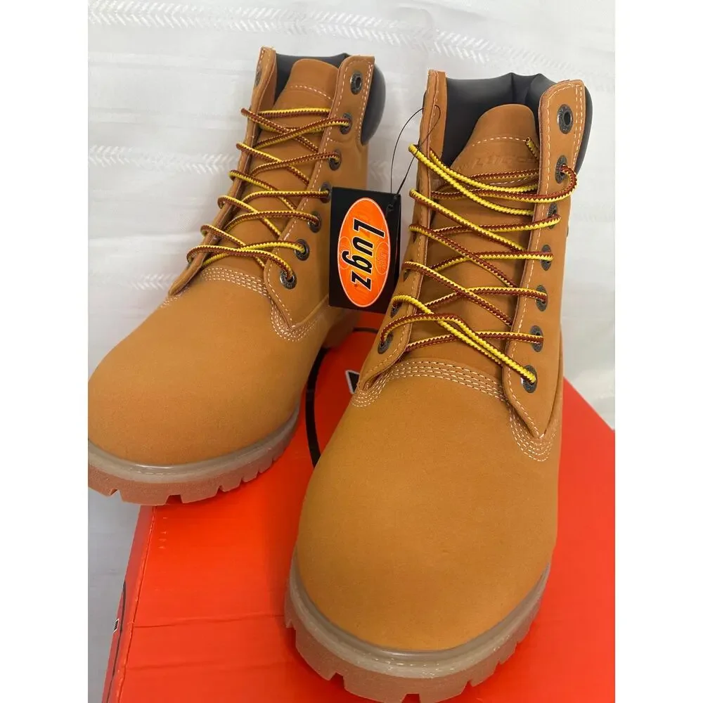 Lugz Convoy WR Men's Water Resistant Work Boots Golden Wheat Size 8W New